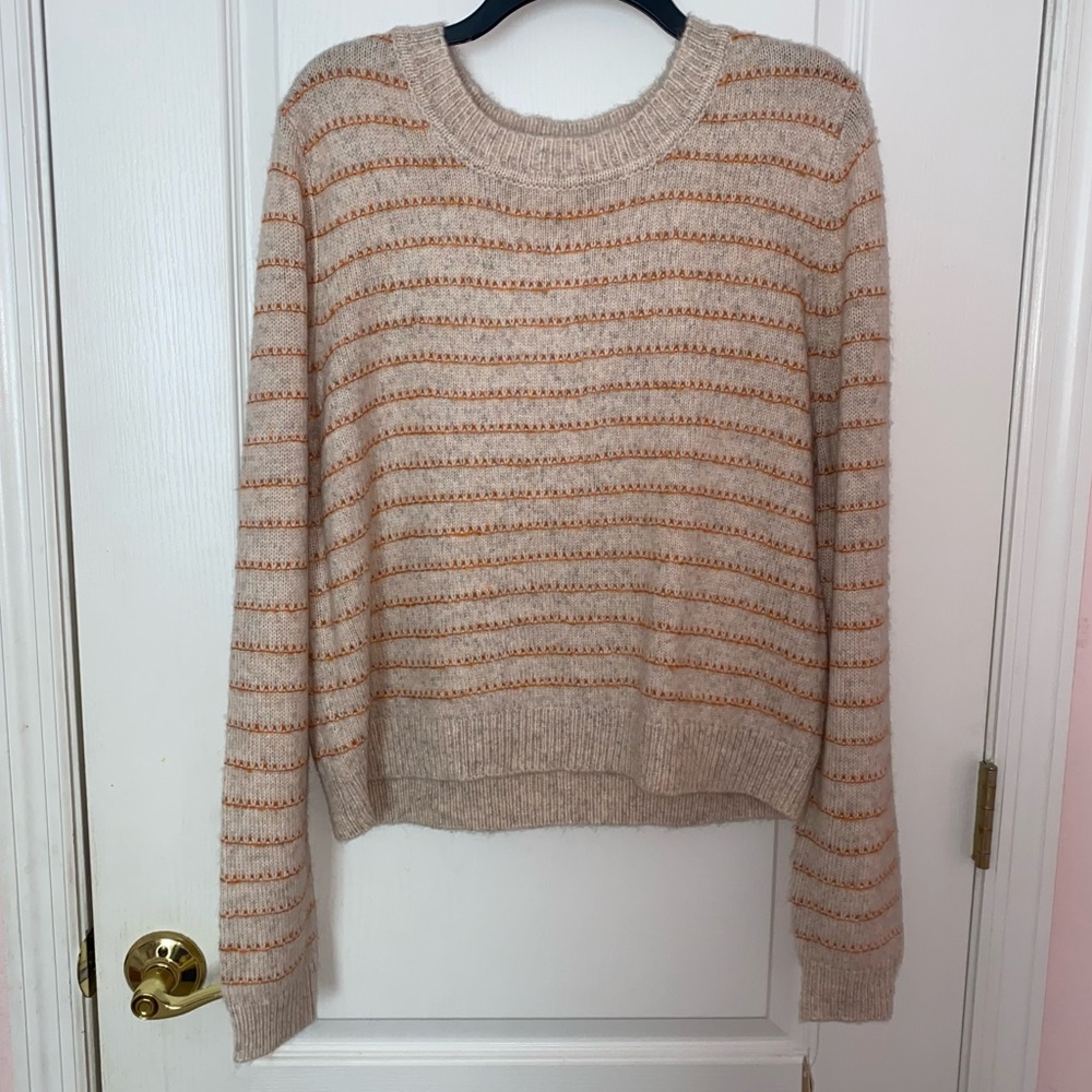 NWT Copper Key Horizontal Stripe Longsleeve Sweater